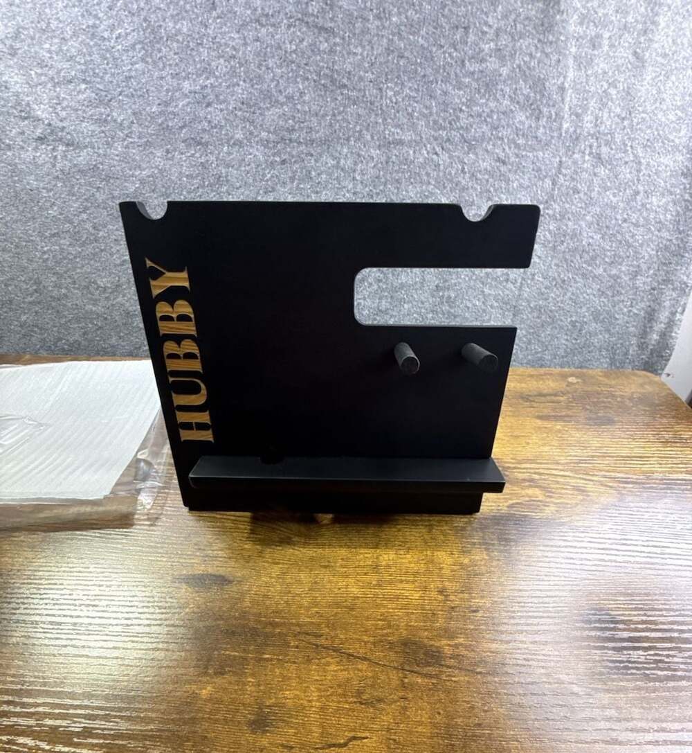 Miss To Mrs Wooden Docking Station Hubby Organizer